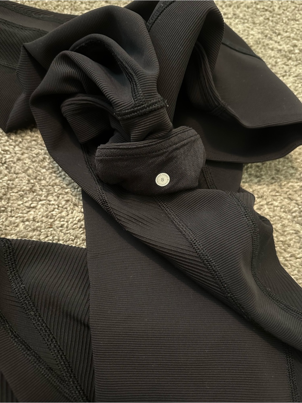Lululemon Wunder Under High Rise Tight *Ribbed - Picture 5 of 6